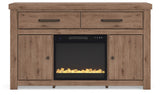 Garistyn 62\" TV Stand with Electric Fireplace
