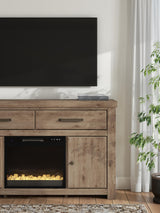 Garistyn 62\" TV Stand with Electric Fireplace