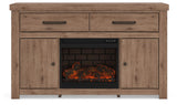 Garistyn 62\" TV Stand with Electric Fireplace