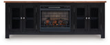 Wildenauer 76\" TV Stand with Electric Fireplace