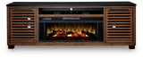 Kallari 84\" TV Stand with Electric Fireplace